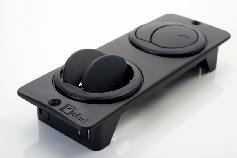 Kalori – Ilmasuulake – Suorakaide – Säädettävä ja suljettava