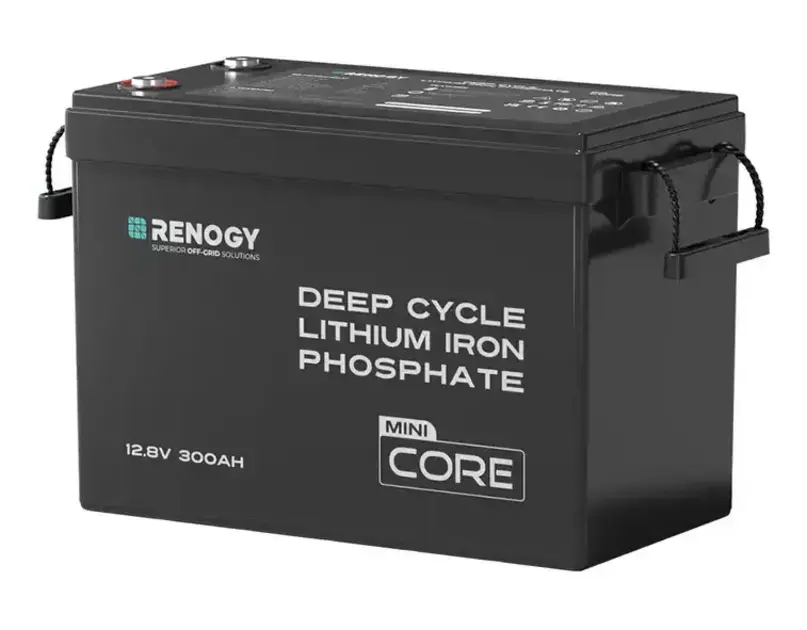 Renogy 12.8V 300Ah LiFePO4 Litiumakku