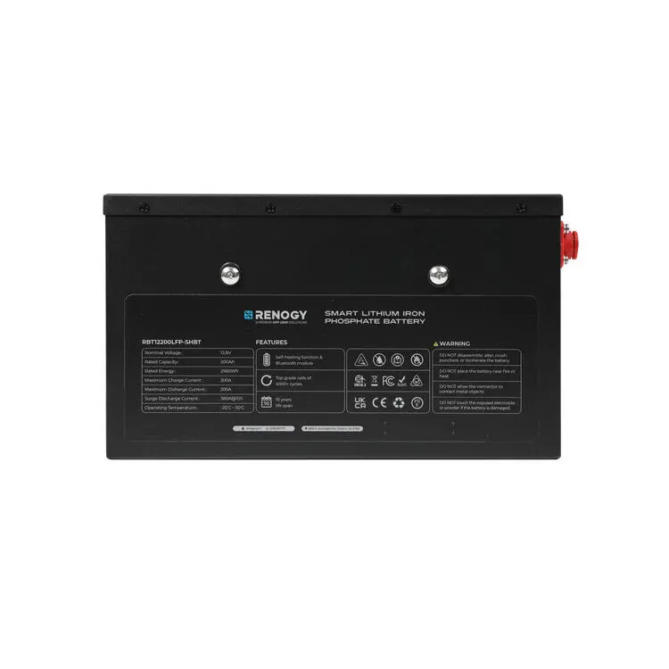 Renogy 12V 200Ah LiFePO4 Litiumakku