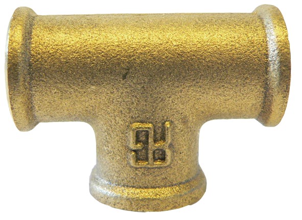 Guidi T-kappale messinki 1/2"