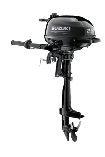 Suzuki DF 2,5 L perämoottori – Kiinteäpolttoainesäiliö, vaihteet E-V