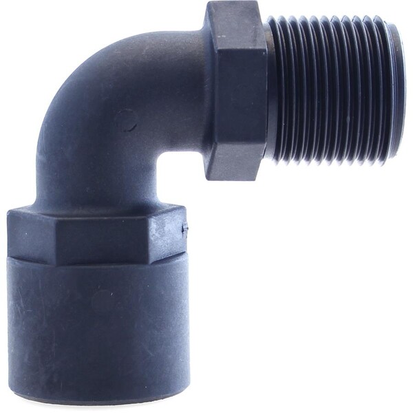 Trudesign kulmaliitin 1 1/4" 90° komposiitti uros/naaras