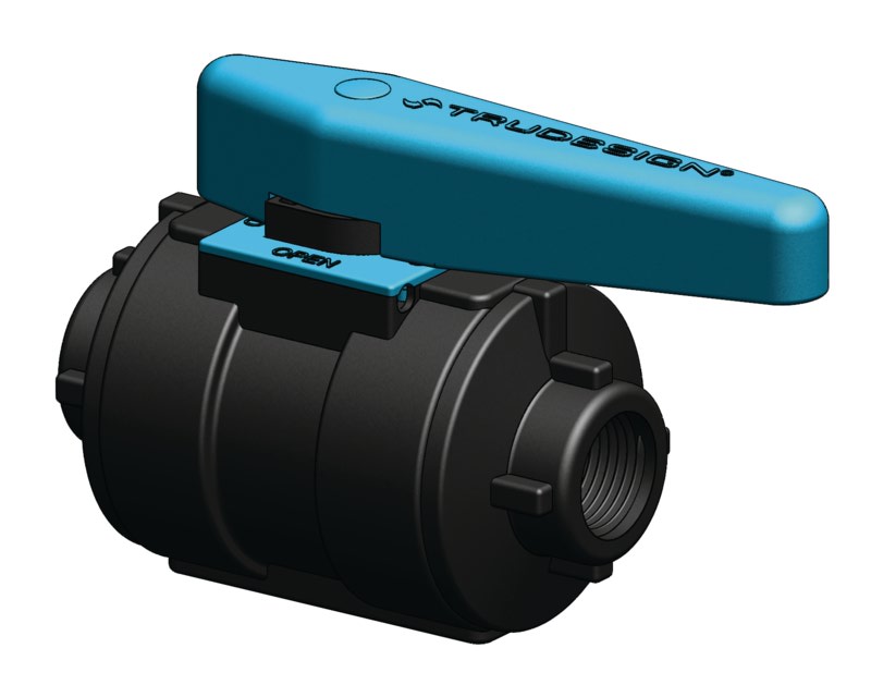 Trudesign kuulaventtiili 3/4" BSP komposiitti