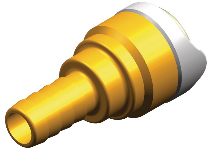 Whale 15mm x 1/2" letkukara messinki sovite WX1544B