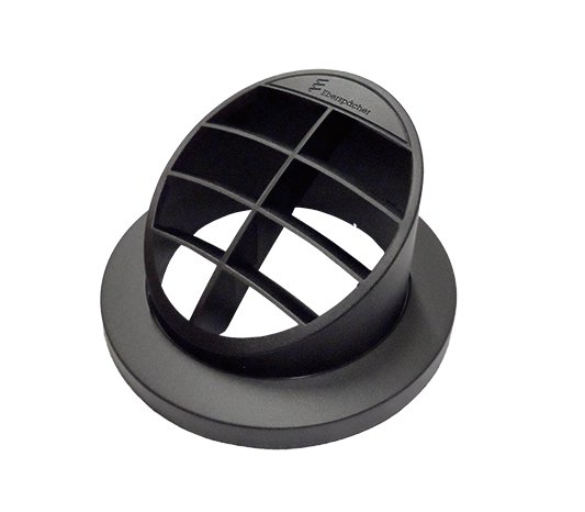 Eberspächer – Ilmasuulake – Ø 60 mm – Pystymalli – 30° – Musta