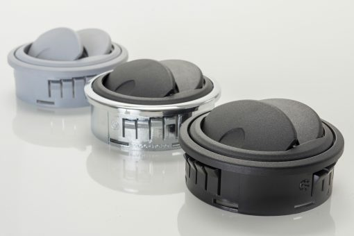 Kalori KB – Ilmasuulake – Ø 84 mm – Säädettävä ja suljettava – Musta – Ilman letkukaraa