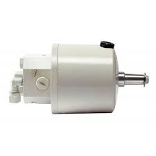 [HTP3010R] Hydrauliohjauspumppu HTP30, valkoinen, 10 mm:n putkelle, sisäänrakennettu takaiskuventtiili