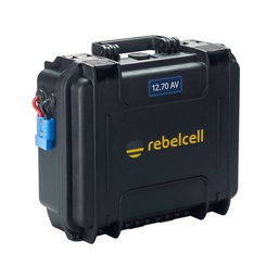 [12070REUBOX] Rebelcell akku kuljetuslaatikossa 12V70A. Paino n. 9kg