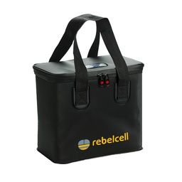 [BAGSMALLREB] Rebelcell säänkestävä akkulaukku koko: S, sopii 12V7A / 12V18A Rebelcell akuille