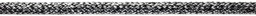 [9518110706] Robline Sirius 500 polyester Falli- tai skuutti köysi  6mm musta/hopea