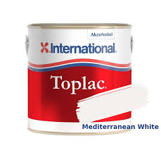 [9519103696] International  Toplac pintamaali MEDITERRANEAN WHITE 750ml