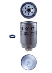 [KC 17D] Mahle Polttoainesuodatin Volvo D6, D7, D22, D40-D44, D300