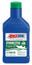 [55-650-001] Amsoil 10W-30 Formula 4-Stroke® Marine Synthetic Oil 946ml 4-tahtimoottoriöljy