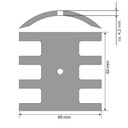 Johnson Pump 01-42755 kumisiipipumpun kampa 1/2 F8B-