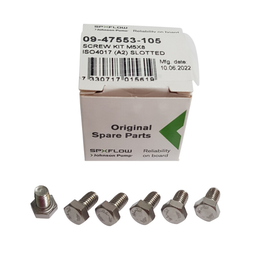 [VEN0947553105] Johnson Pump 09-47553-105 ruuvisarja, 6 kpl. M5 x 8, ruostumatonta terästä