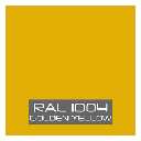 Vetus verhoiluvinyyli, 5 x 1,37 metriä rullassa, väri RAL 1004 Golden Yellow