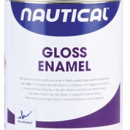[9519101690] NAUTICAL Gloss enamel musta 750ML