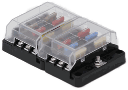 [8029] Egis 8029 RT ATO sulakerasia 12 sulaketta, LED indikaattorit