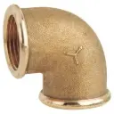 Kulmakappale 90 1/2' CR-messinki