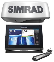 [000-15618-001] Simrad GO9 XSE ROW Plotteri ja tutkapaketti kaikuanturilla HALO20+