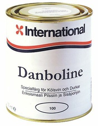 [9519103569] International  Danboline Harmaa maali 750ml, pilsseihin, turkkilevyihin ym.