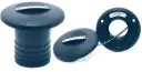 Kansiruuvike mustaa nailonia "waste" 38mm