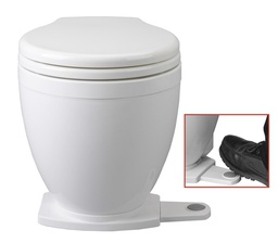 [86-585000012] Jabsco sähköinen vesi WC Lite Flush 12V jalkahuuhtelu