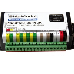 [MUXMINI3EN2K] Shipmodul MiniPlex-3E-N2K  4-port NMEA Ethernet multiplexer with NMEA2000 port