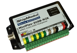 [MUXMINI3USBN2K] Shipmodul MiniPlex-3USB - N2K, 4-port NMEA multiplexer with USB ja NMEA2000 port