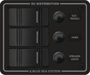 Blue Sea 8374 katkaisinpaneeli 3 katkaisimella