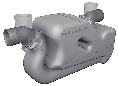 VETUS vesilukko LSS50 Ø 50 mm (7.5 l) | Oy Esco Ab