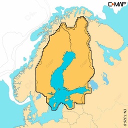 [M-EN-T-326-D-MS] C-MAP Discover,  X FINLAND LAKES (M-EN-T-326-D-MS)