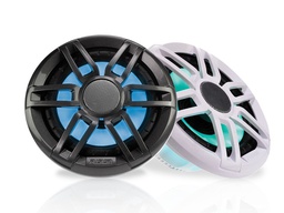 [010-02197-20] Fusion Marine Kaiutin 7.7 XS Series LED Sports harmaa&valkoinen (RGB LED)