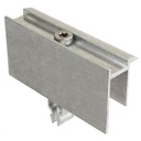 Schletter Aurinkopanelin päätykiinnike alumiinikiskoon