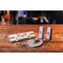 Quicksilver 8M0107548 alumiini anodi kitti,  Mercury 75-150hp