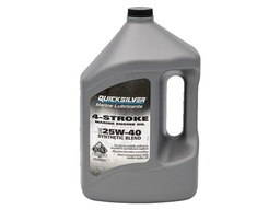 [98100016] Quicksilver 8M0086227 25W40 4-tahti puolisynteettinen moottoriöljy4L