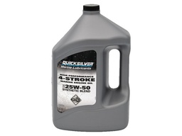 [98100018] Quicksilver 858084QE1 25W50 4-tahti puolisynteettinen moottoriöljy4L
