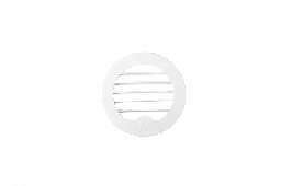 [93-ATR2-G30D7590-W] Autoterm valkoinen ilmasuulake säädettävä 45 astetta 75/90mm