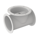 Side-Power Peräpotkuri tunneli ø513mm GRP for SH1000, ready drilled