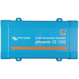 [PIN121251200] Victron Phoenix, puhdas siniaalto invertteri 250W, Schuko 12V