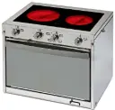 Techimpex Novus Horizon 2 - 230 V sähköliesi uunilla, 50 cm