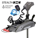 Keulasähkömoottori Watersnake Stealth GPS 65LB/66''