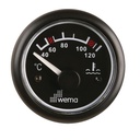 WEMA Vedenlämpötilamittari 120  ast., musta
