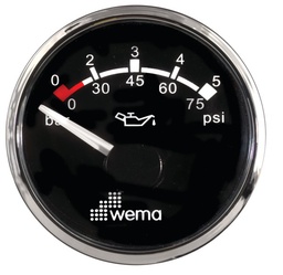 [9514700446] WEMA  Painemittari 5 BAR 110674