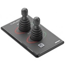 VETUS Hallintapaneeli kahdella joystickilla ja viiveyksiköllä. 85 x 85 mm (ilm. kaapelia)