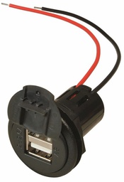 [367321100] Uppo-asennettaa USB laturi 2-paikkainen ,  USD 5D 12/24